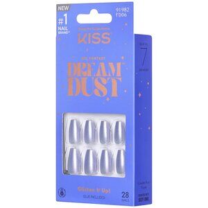 Kiss Gel Fantasy Dreamdust Nails Short length - Diamond Life
